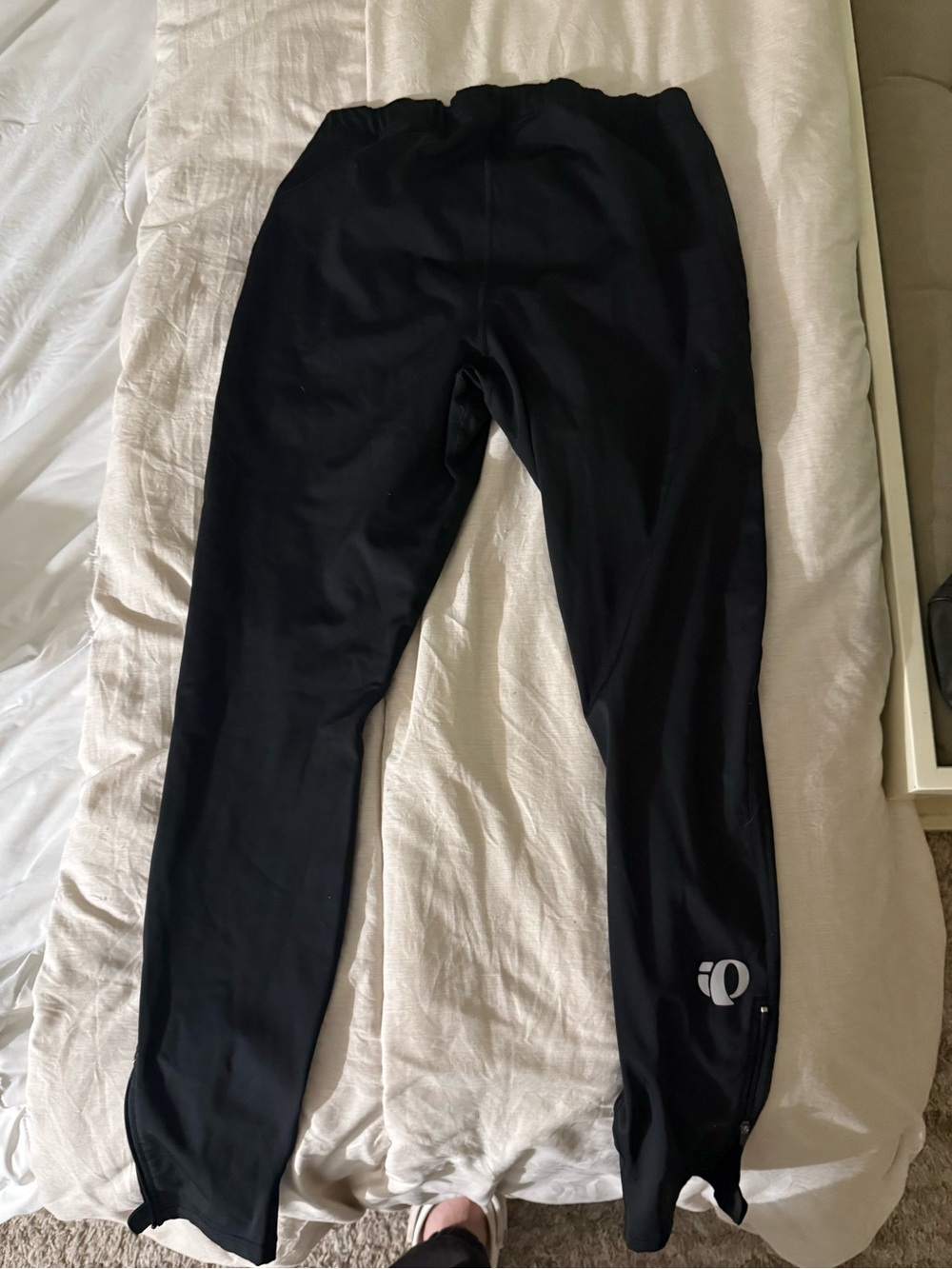 Pearl Izumi Black Women's Cycling Tights with Drawstring Waist